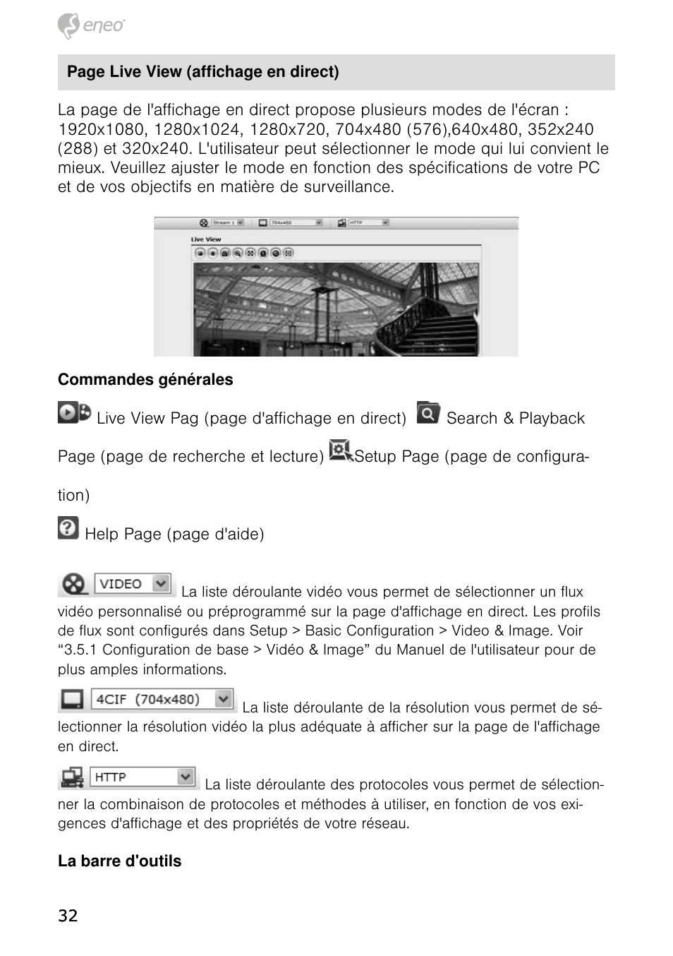 Eneo NXD-980IR37P User Manual | Page 32 / 60