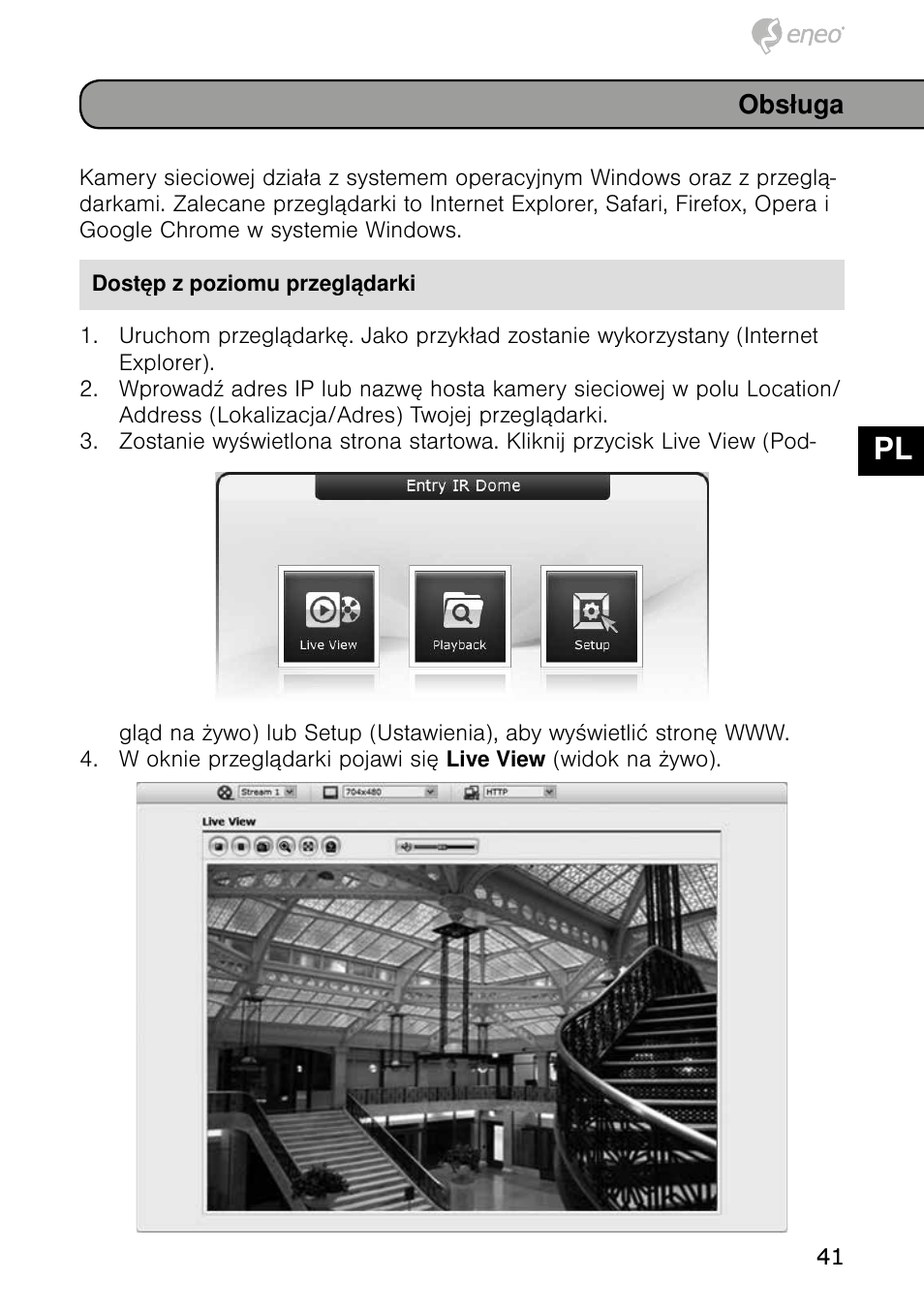 De en fr pl ru | Eneo NXD-980IR37P User Manual | Page 41 / 60