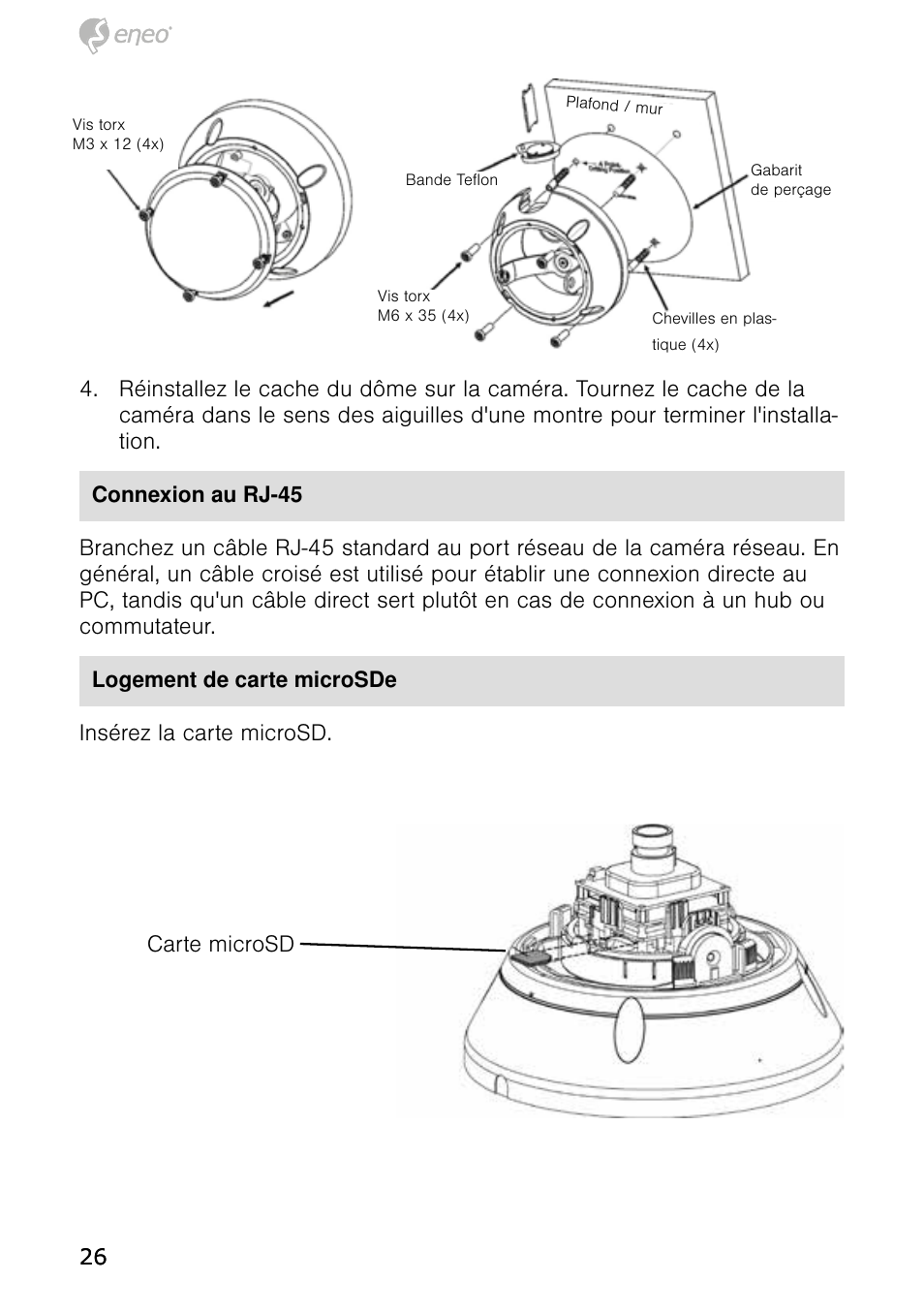 Eneo NXD-980IR37M User Manual | Page 26 / 56