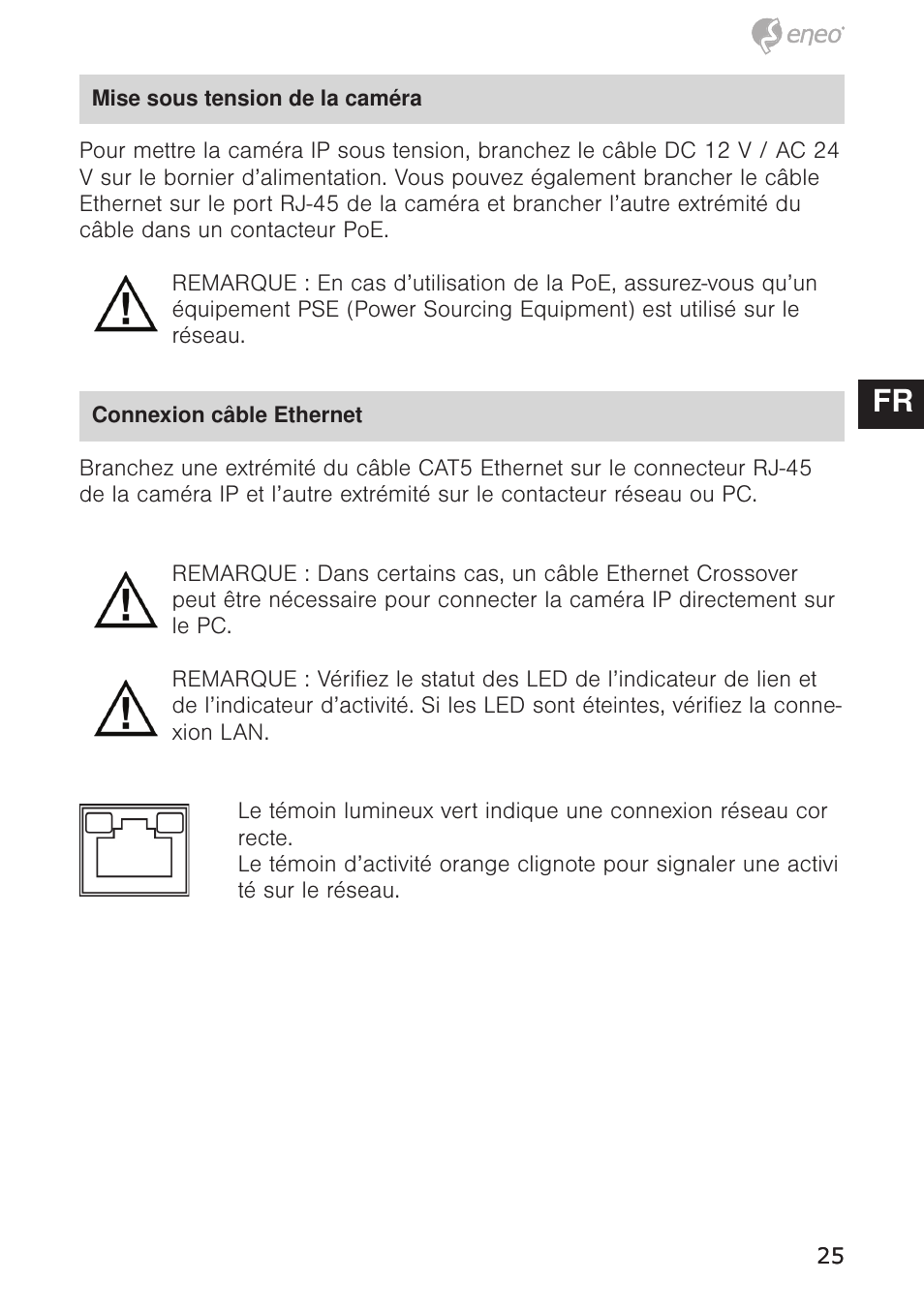 De en fr pl ru | Eneo PXD-5362F01IR User Manual | Page 25 / 48