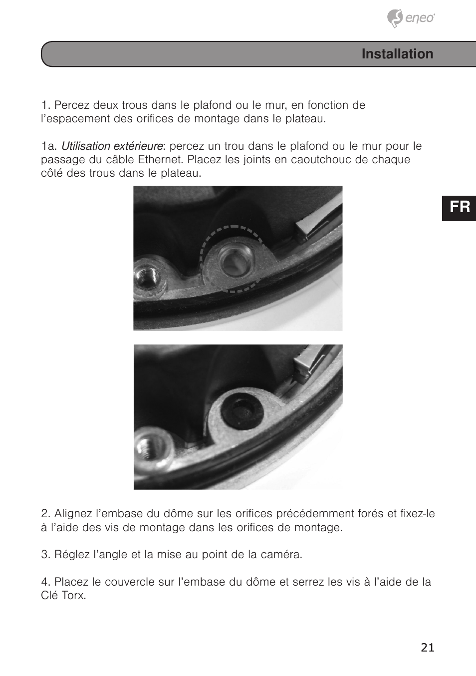 De en fr pl ru | Eneo PXD-1020F02 User Manual | Page 21 / 42