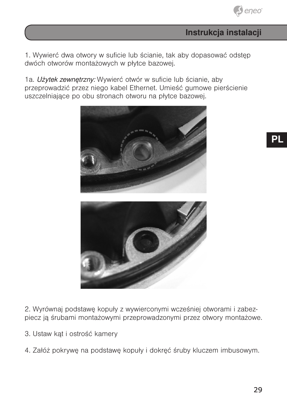 De en fr pl ru | Eneo PXD-1020F02 User Manual | Page 29 / 42