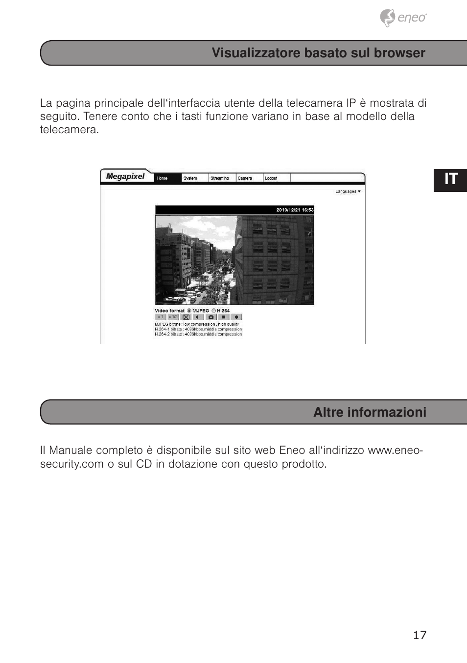 Tr it es ro | Eneo PXD-1020F02 User Manual | Page 17 / 34