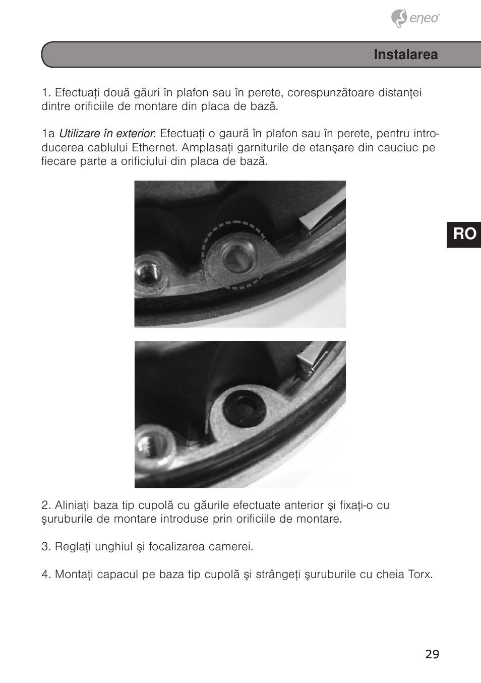 Tr it es ro | Eneo PXD-1020F02 User Manual | Page 29 / 34