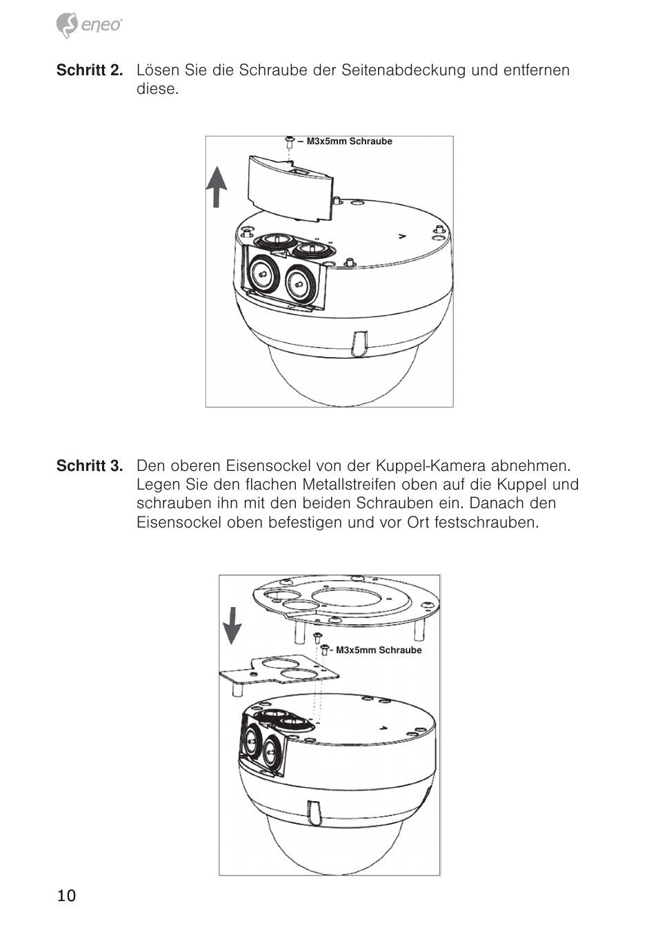 Eneo GXD-1710M/IR User Manual | Page 10 / 58