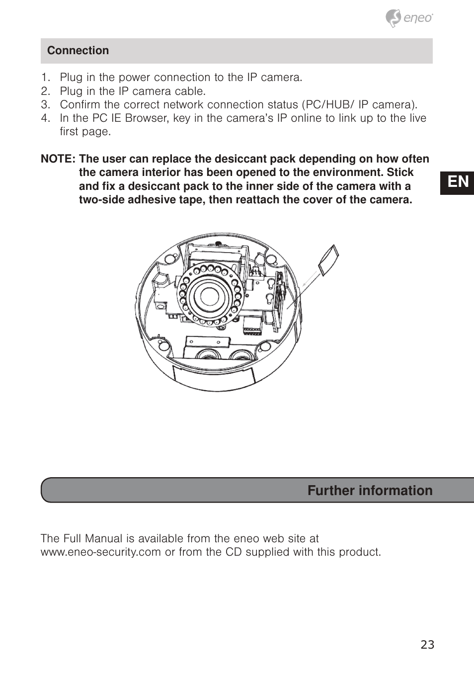 De en fr pl ru | Eneo GXD-1710M/IR User Manual | Page 23 / 58