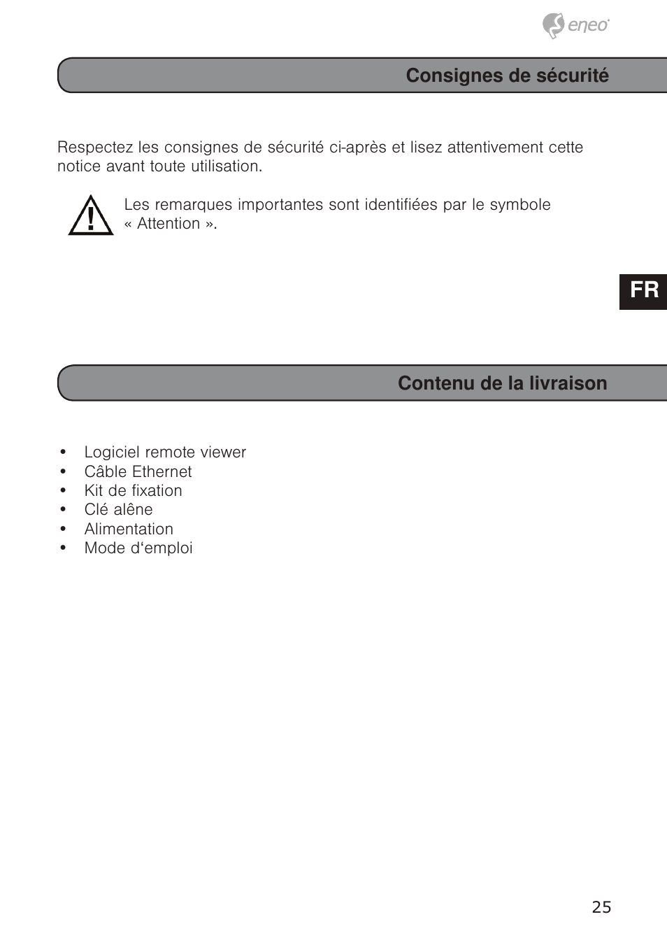 De en fr pl ru de en fr pl ru | Eneo GXD-1710M/IR User Manual | Page 25 / 58