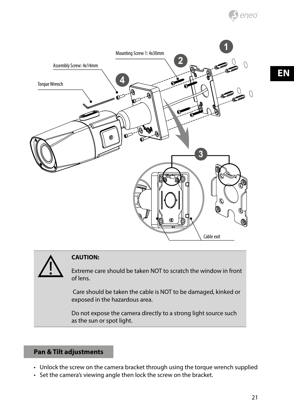 En 1 2 | Eneo PXB-2080MIR D User Manual | Page 21 / 48
