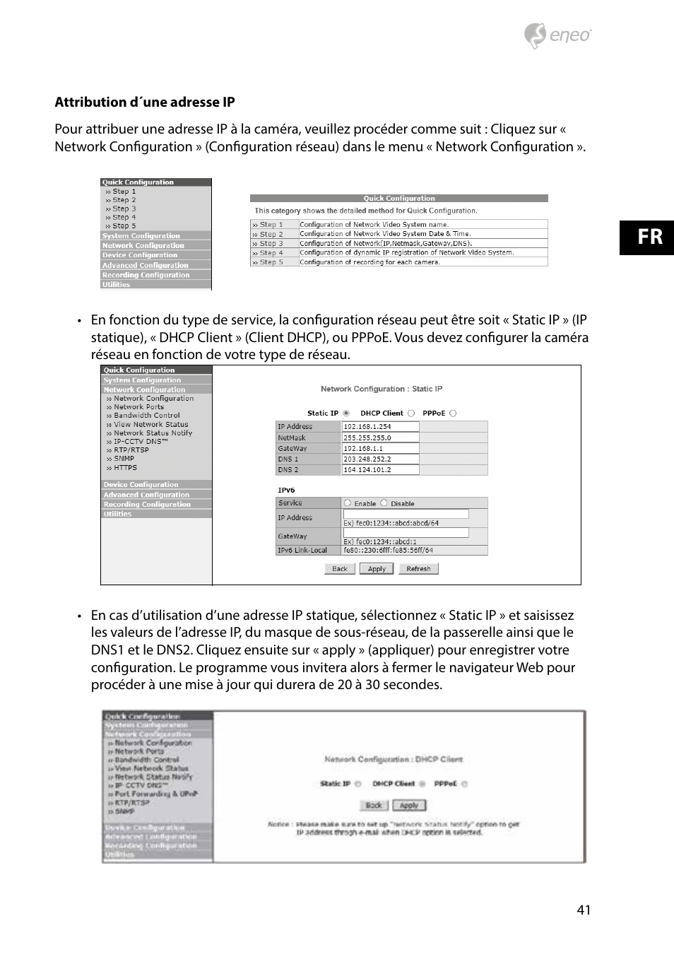 Eneo PXB-2080MIR D User Manual | Page 41 / 48