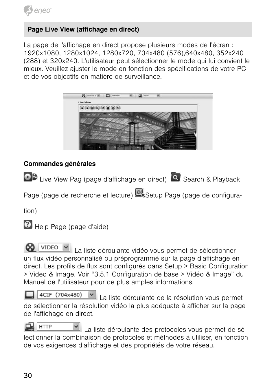 Eneo NXB-980IR3516M User Manual | Page 30 / 60
