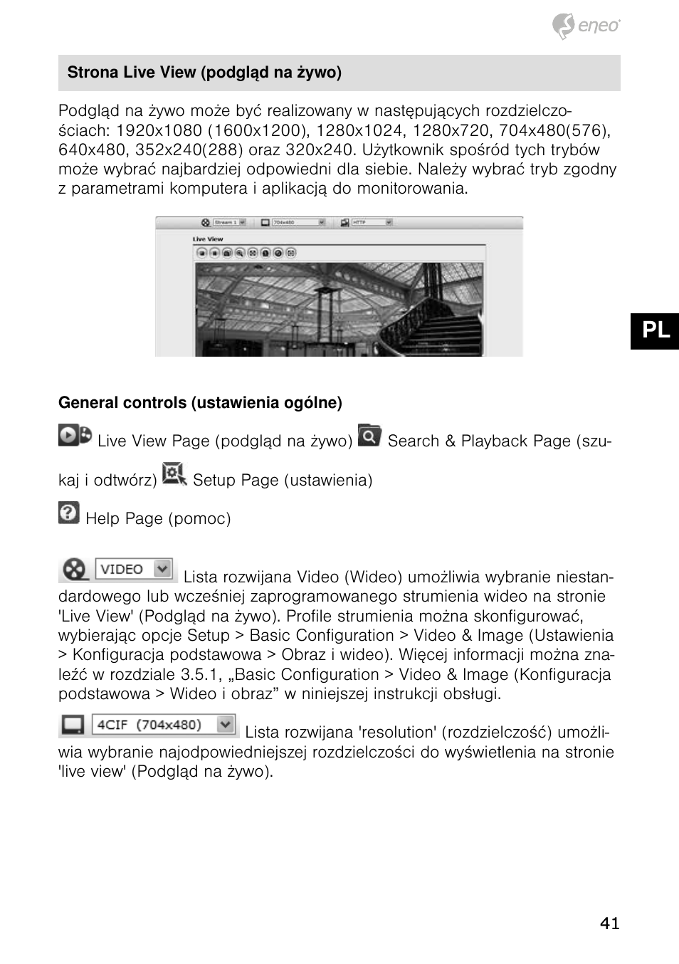 De en fr pl ru | Eneo NXB-980IR3516M User Manual | Page 41 / 60