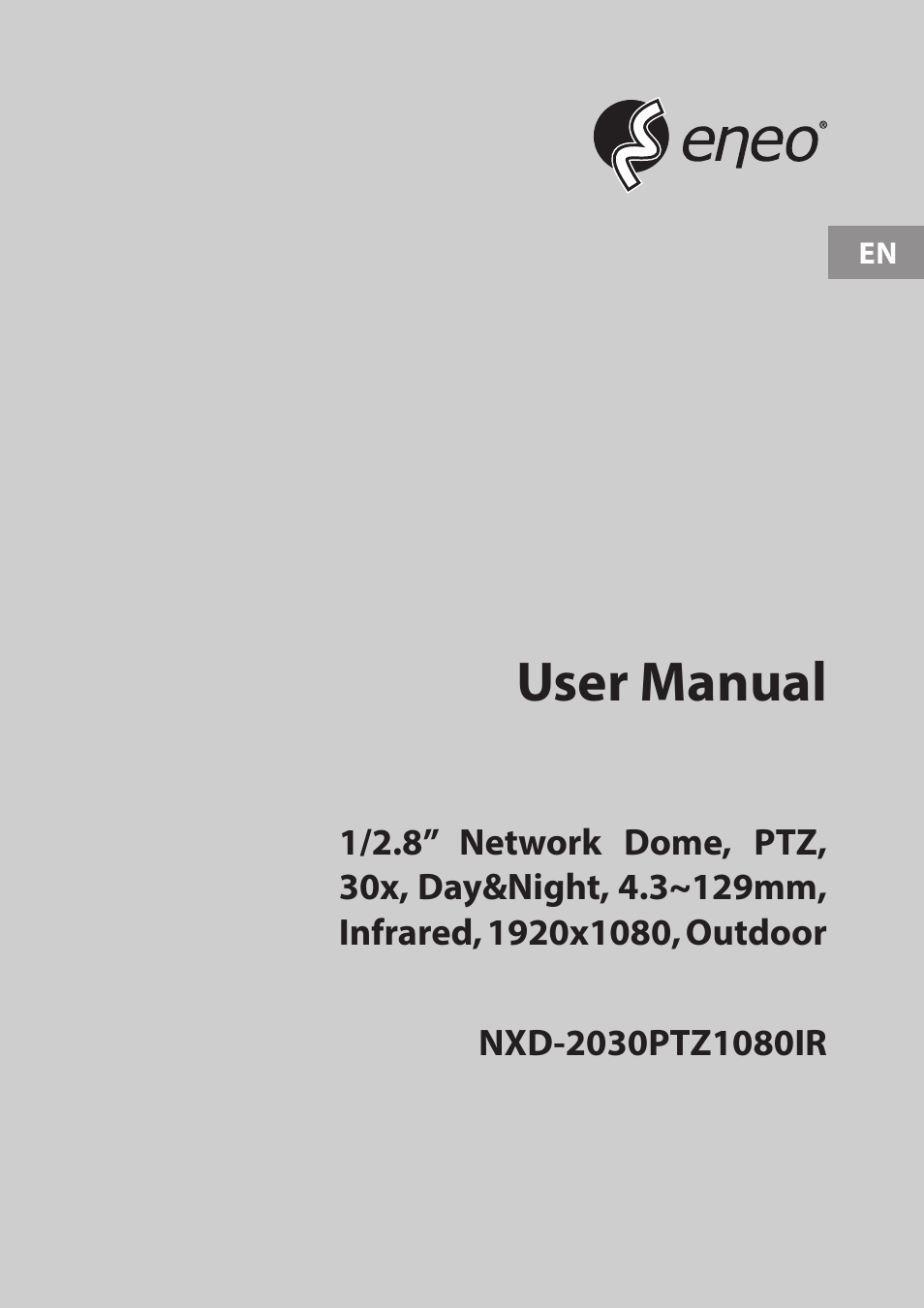 Eneo NXD-2030PTZ1080IR User Manual | 96 pages