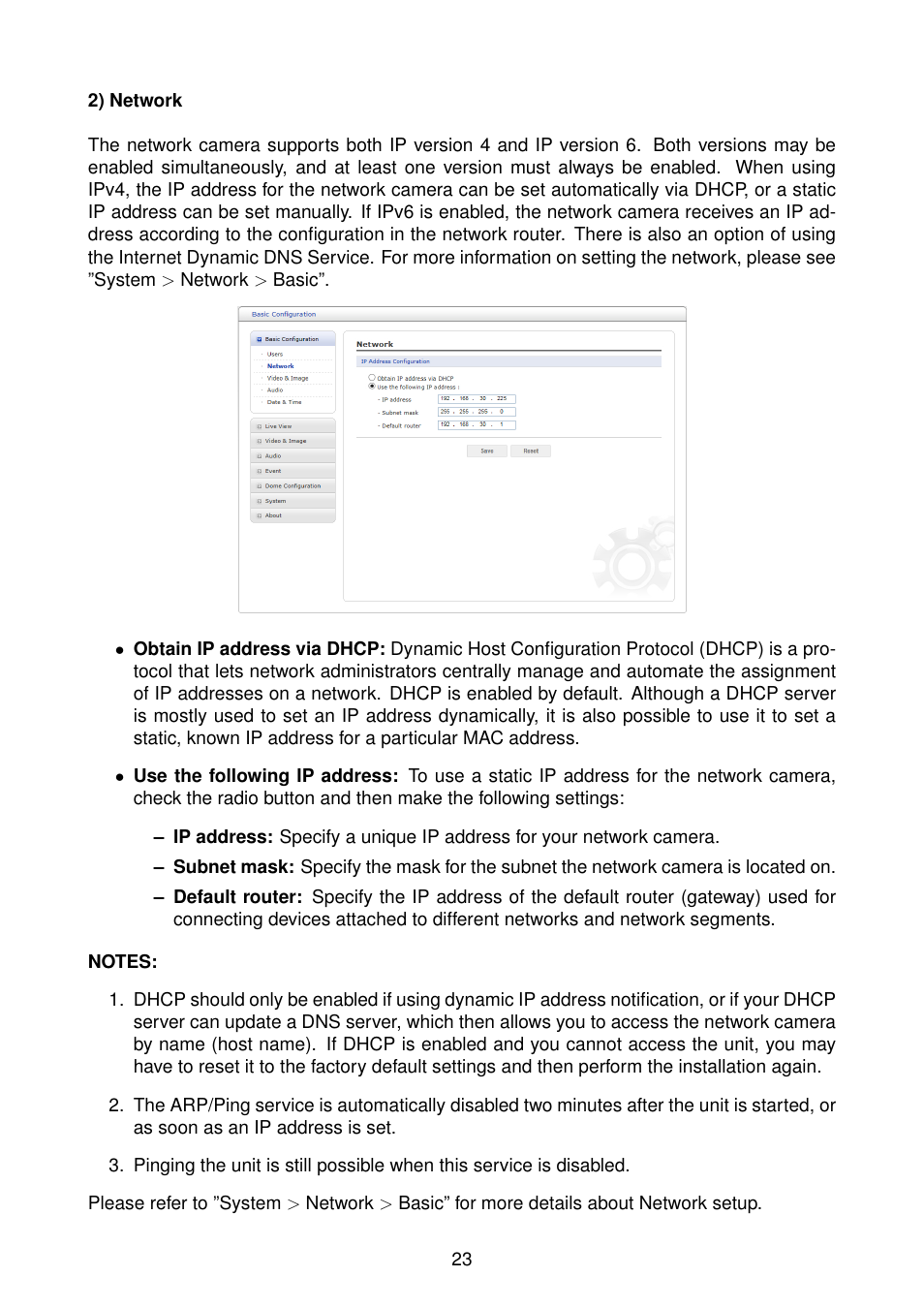 Eneo NXD-2030PTZ1080IR User Manual | Page 23 / 96