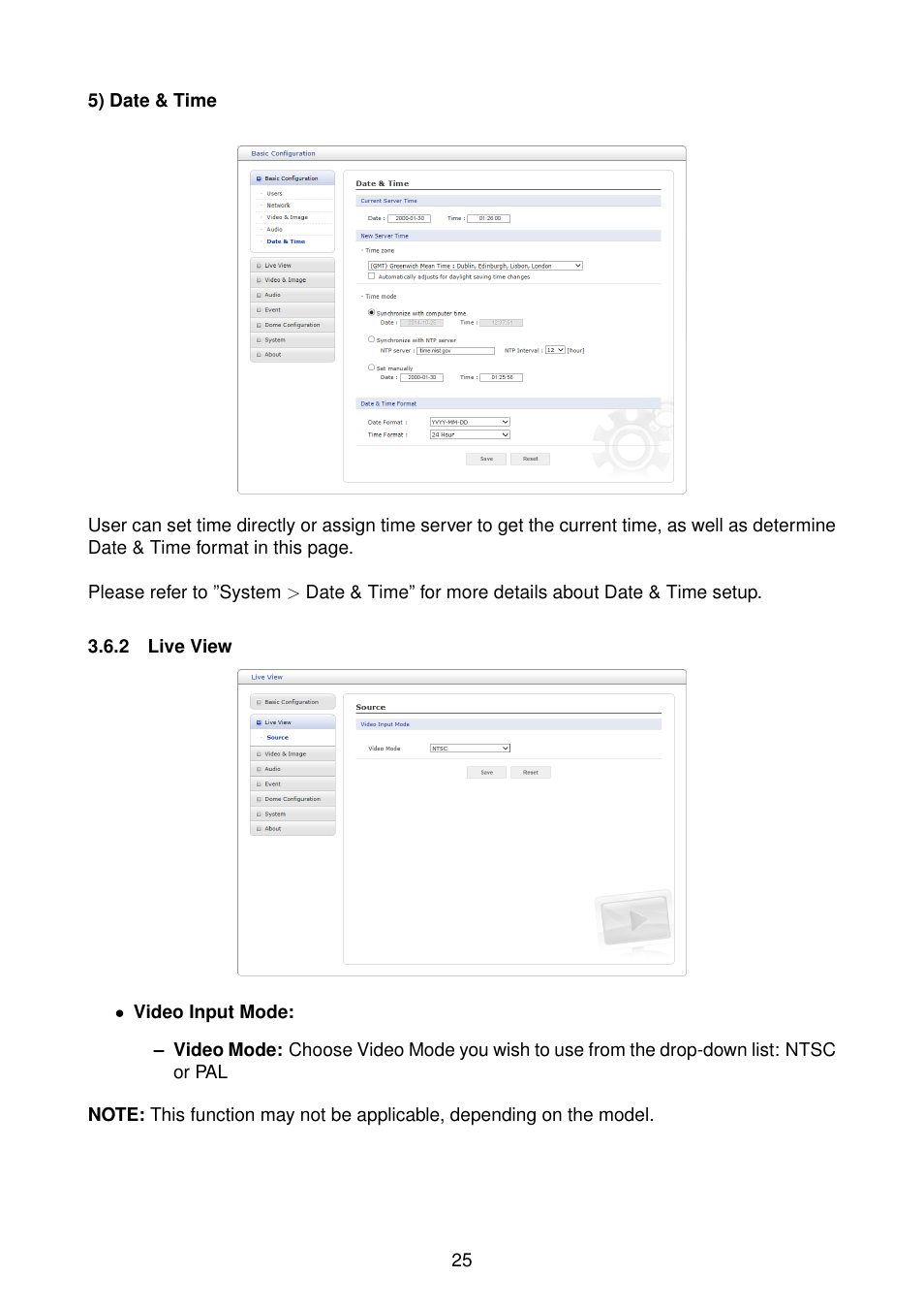 Eneo NXD-2030PTZ1080IR User Manual | Page 25 / 96