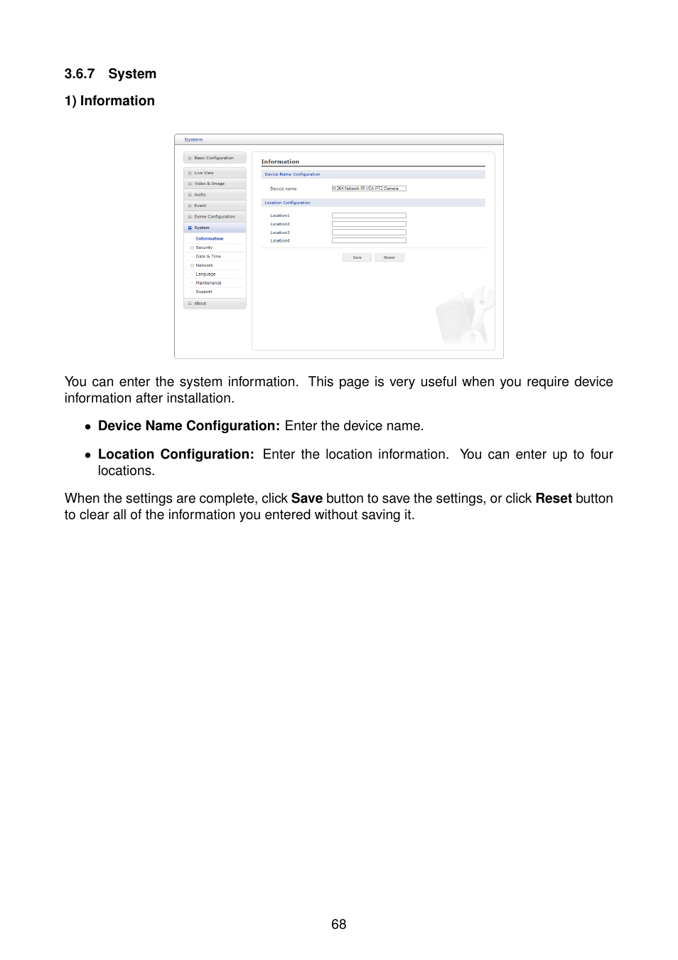 Eneo NXD-2030PTZ1080IR User Manual | Page 68 / 96