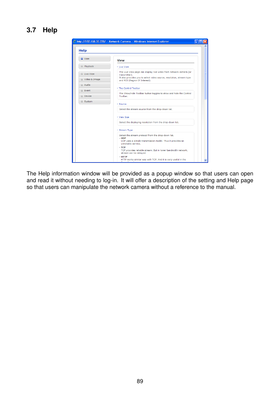 Eneo NXD-2030PTZ1080IR User Manual | Page 89 / 96