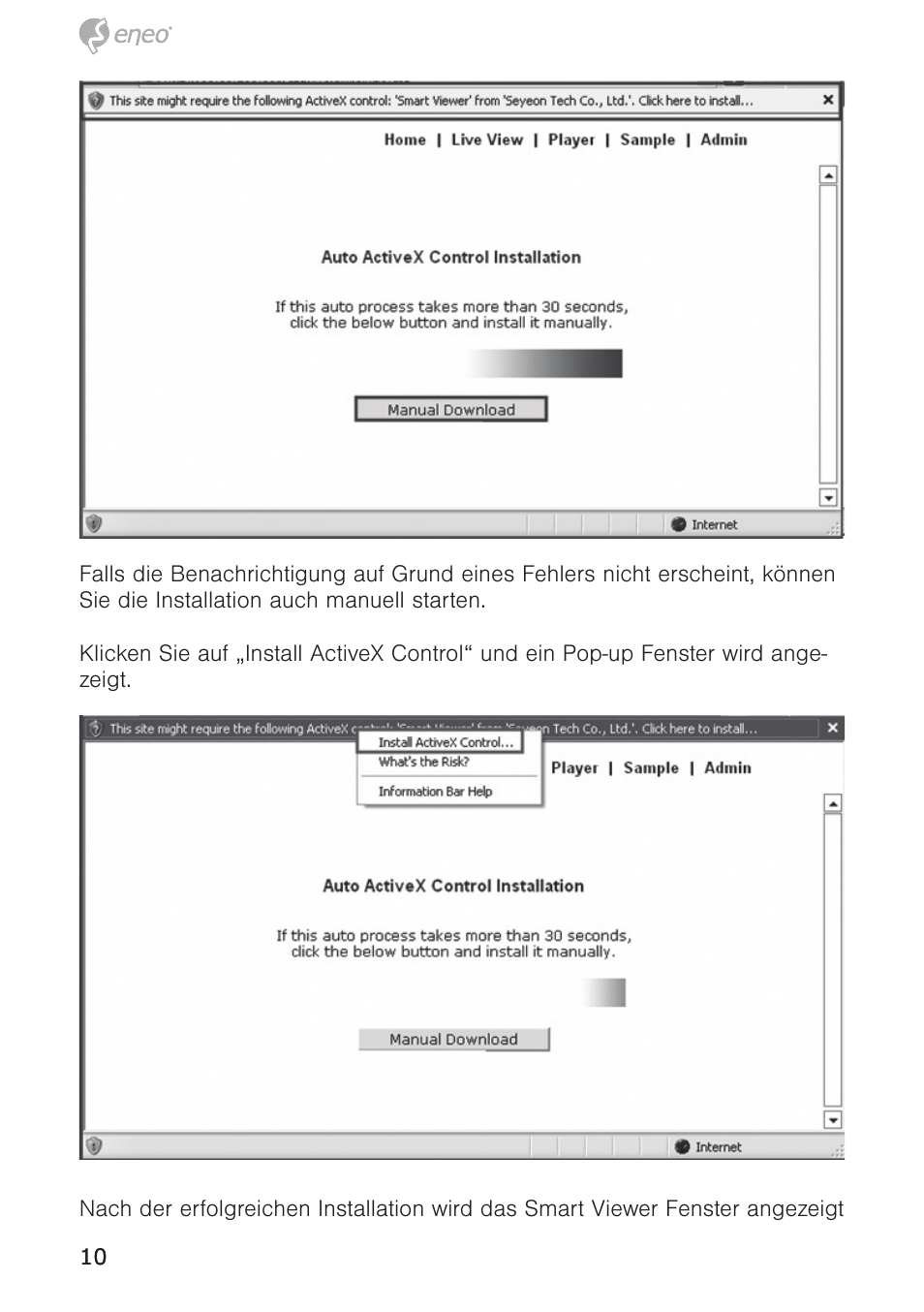 Eneo PTB-1125F075 User Manual | Page 10 / 76
