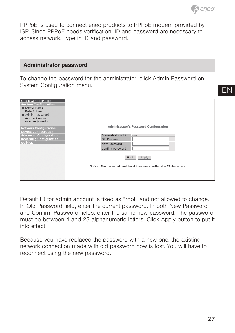 De en fr pl ru | Eneo PTB-1125F075 User Manual | Page 27 / 76