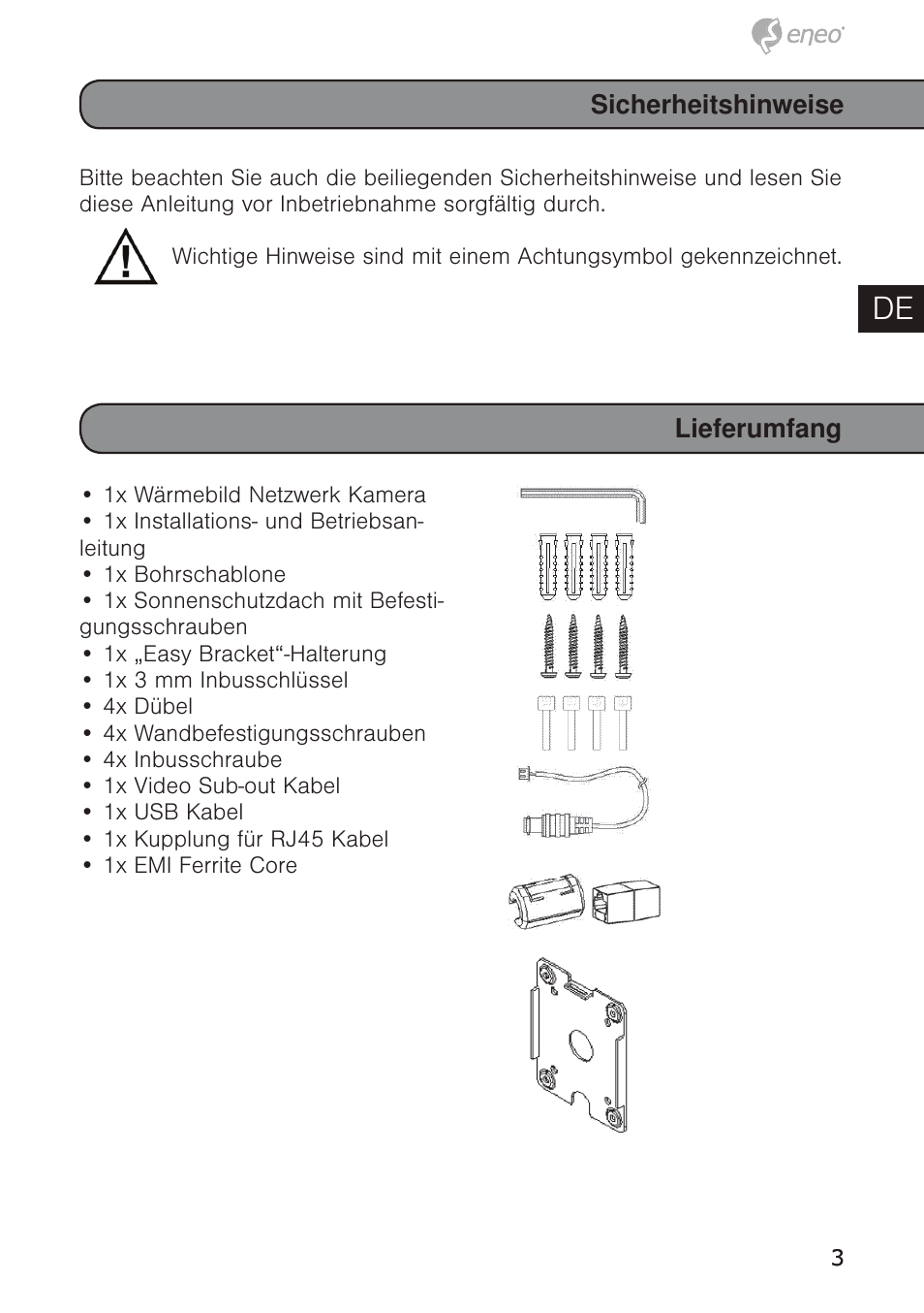 De en fr pl ru | Eneo PTB-1125F075 User Manual | Page 3 / 76