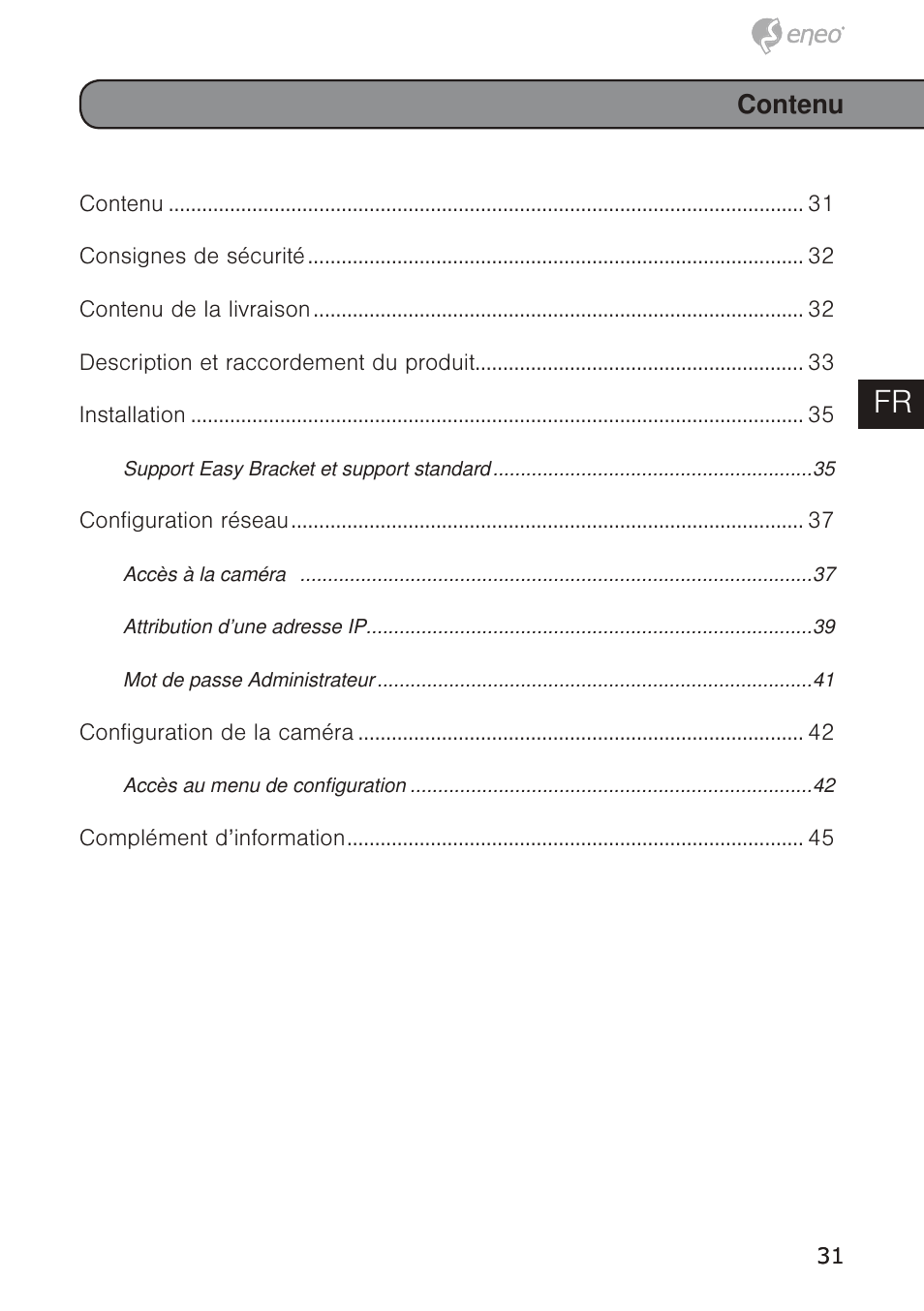 De en fr pl ru | Eneo PTB-1125F075 User Manual | Page 31 / 76