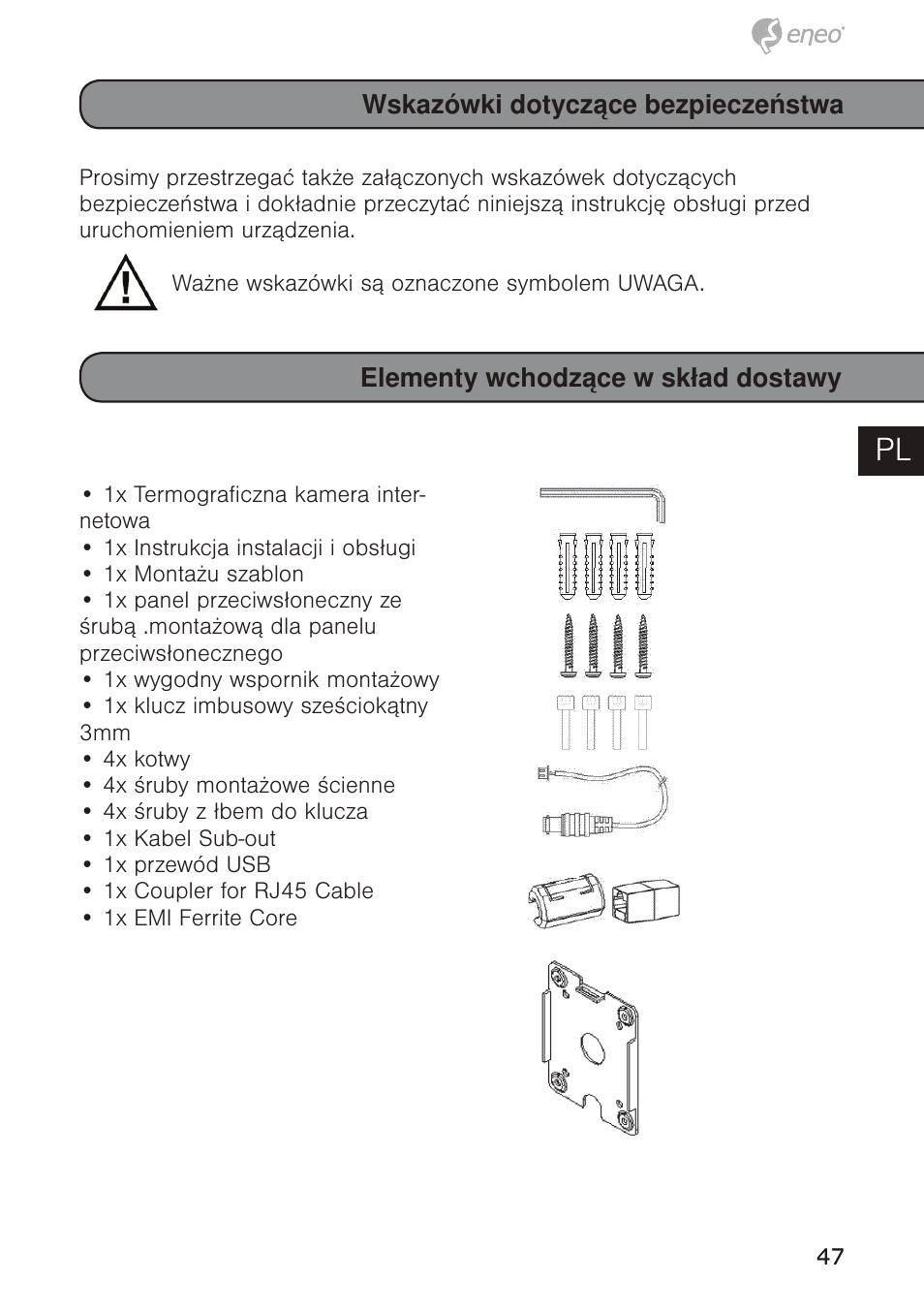 De en fr pl ru | Eneo PTB-1125F075 User Manual | Page 47 / 76