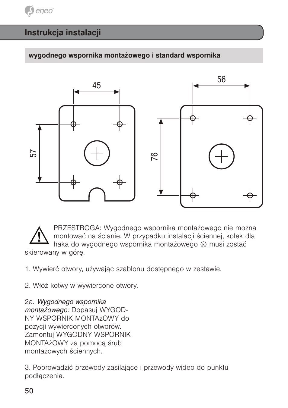 Eneo PTB-1125F075 User Manual | Page 50 / 76