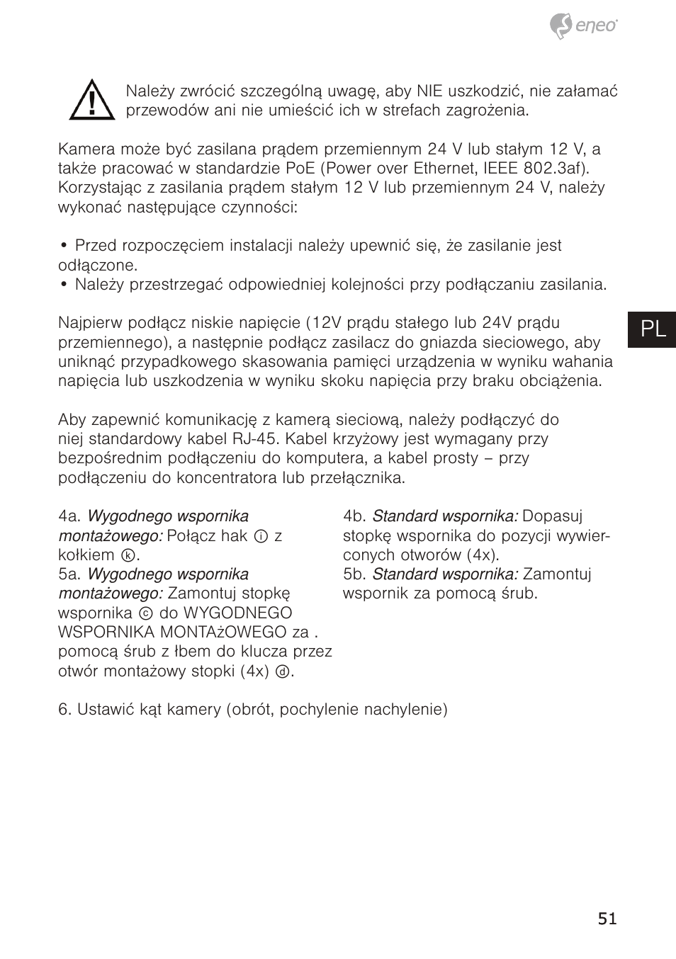 De en fr pl ru | Eneo PTB-1125F075 User Manual | Page 51 / 76