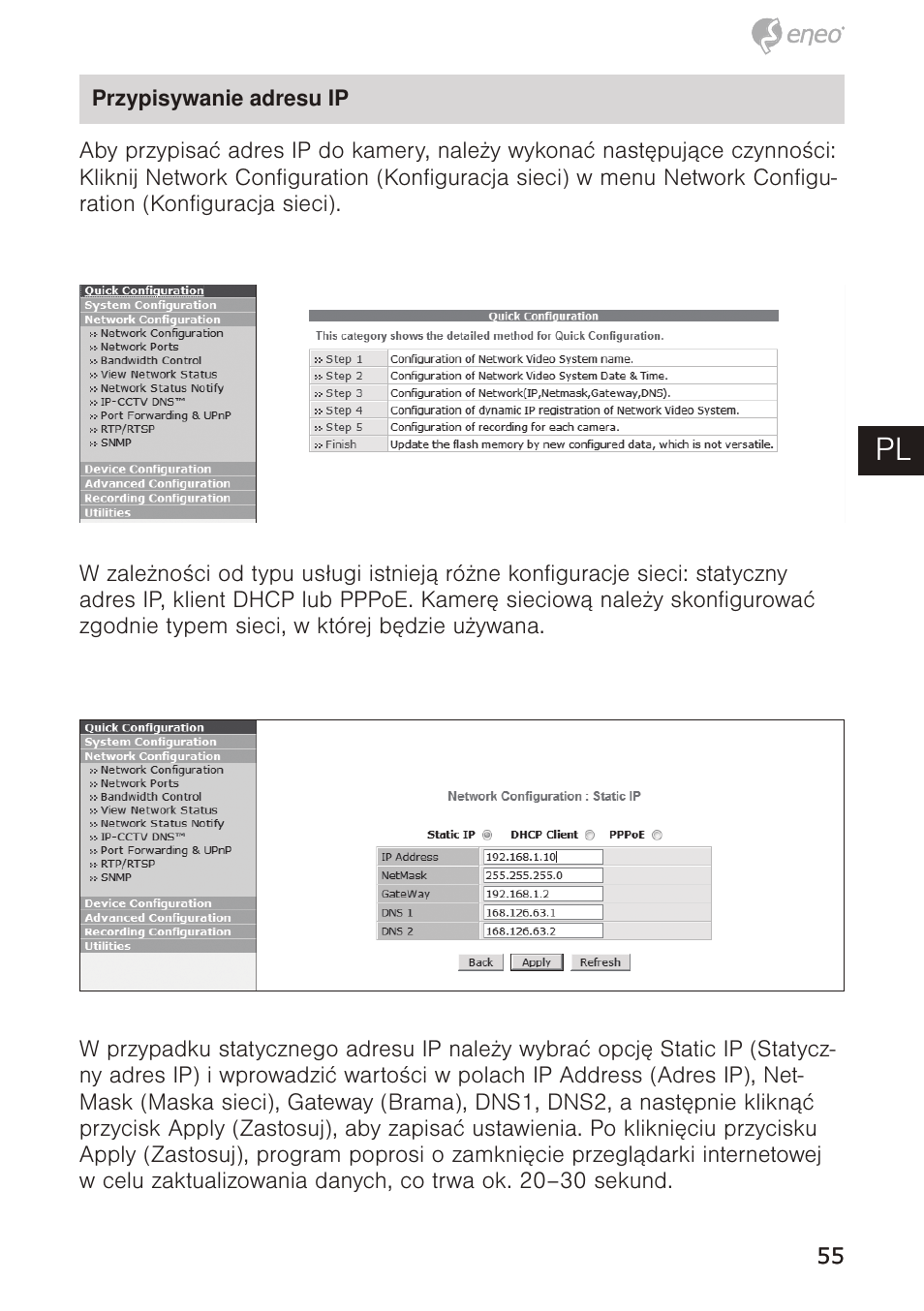 De en fr pl ru | Eneo PTB-1125F075 User Manual | Page 55 / 76