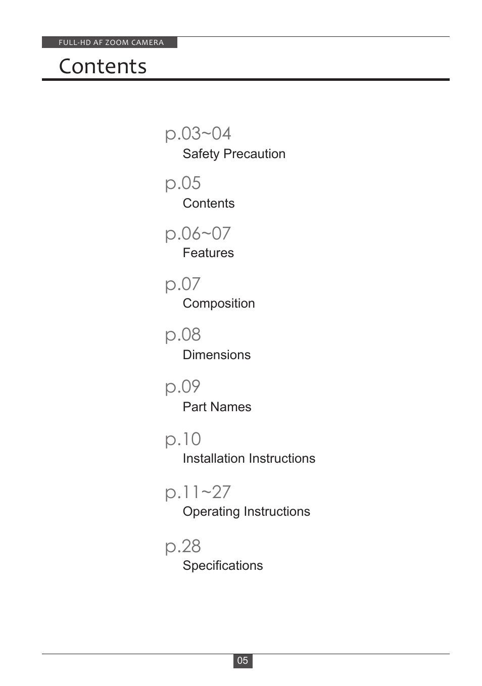 Eneo HDC-2180Z03 D User Manual | Page 5 / 32