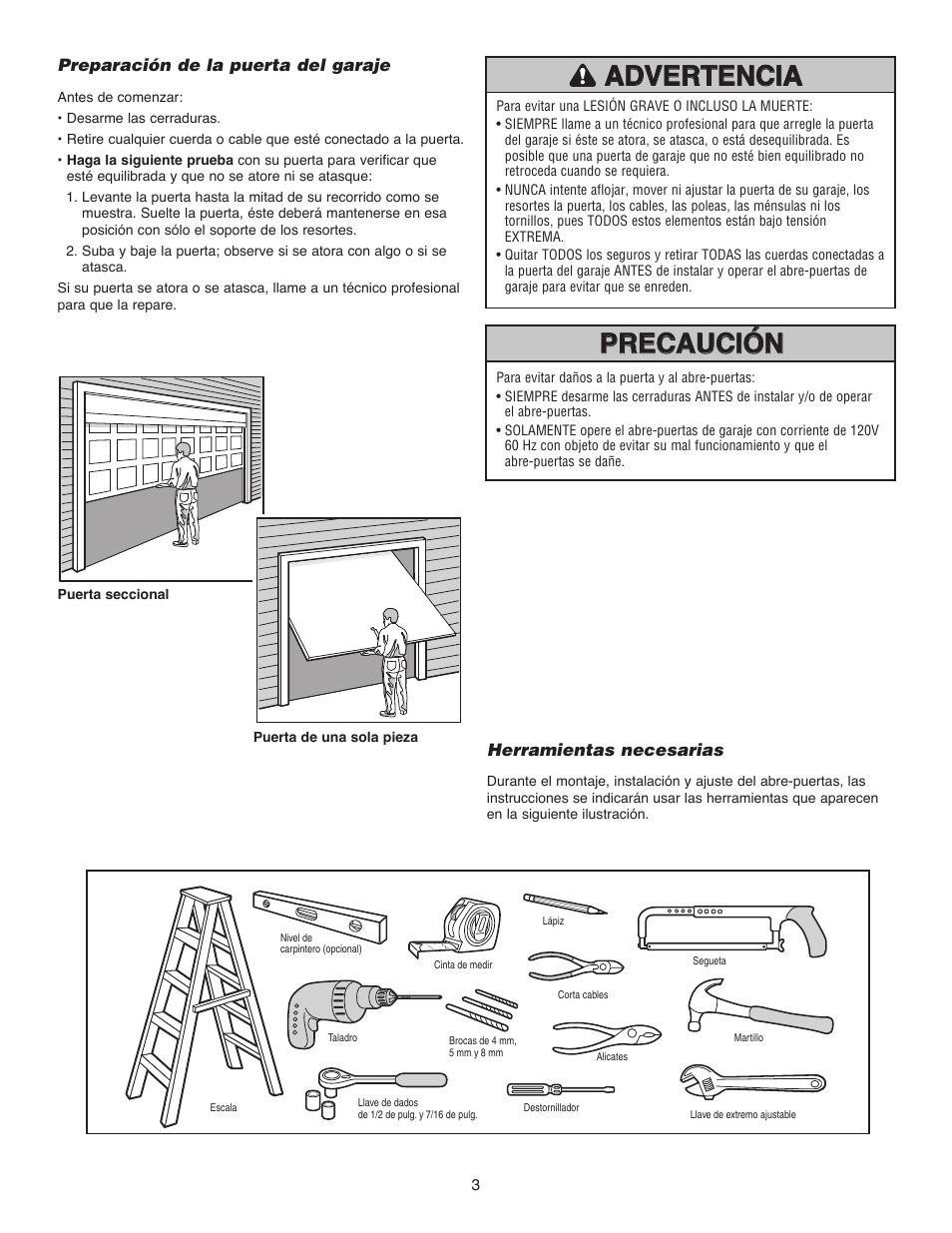 Chamberlain 1215EM FS2 User Manual | Page 43 / 80