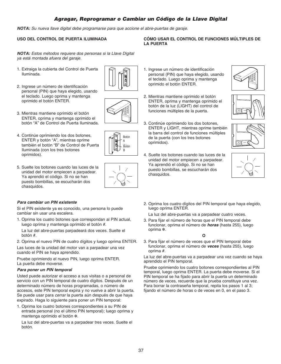 Chamberlain 1215EM FS2 User Manual | Page 77 / 80