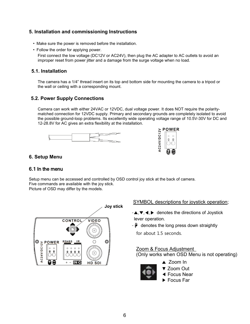 Eneo HDC-2080Z03 User Manual | Page 7 / 20