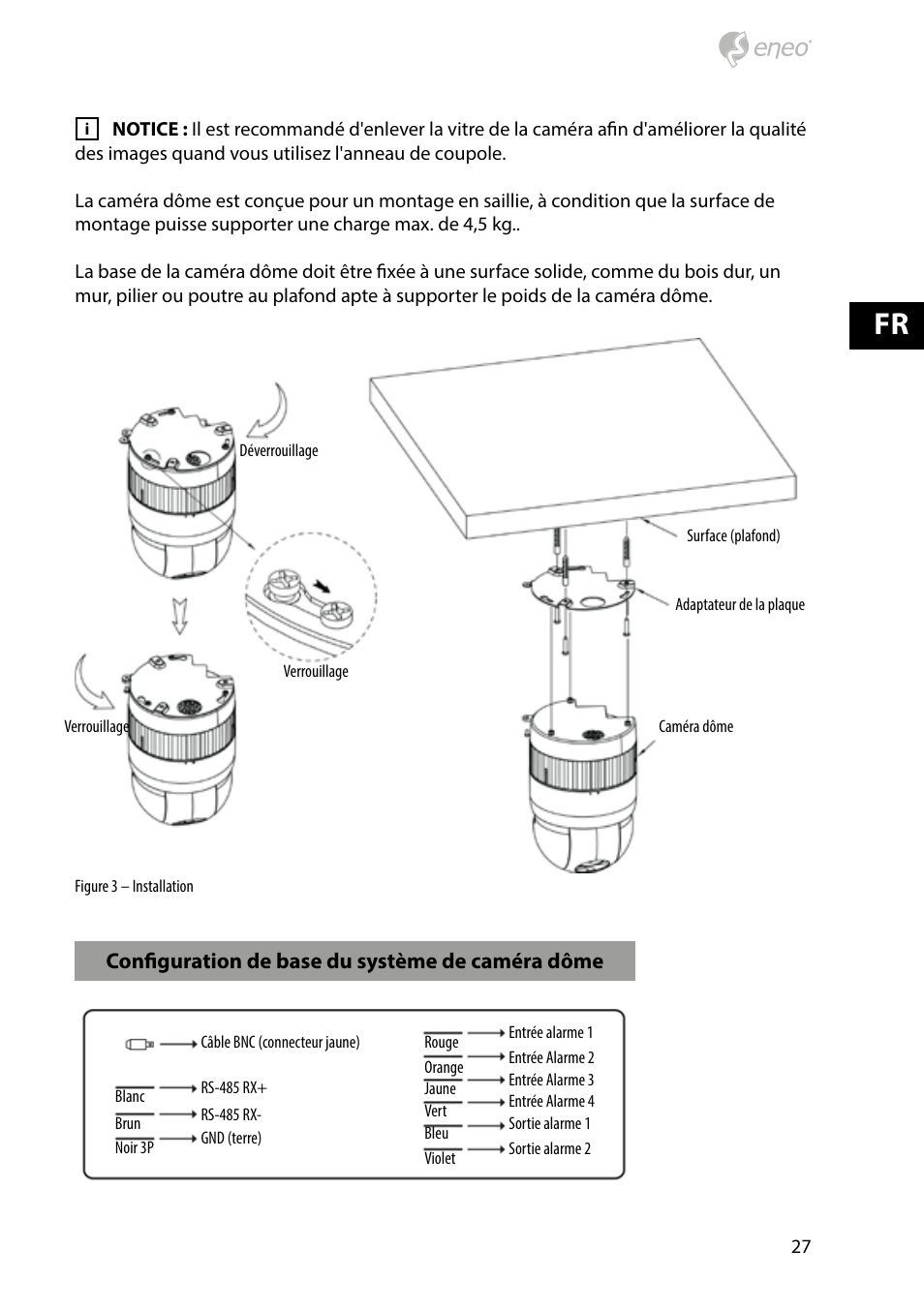 Eneo HDD-2030PTZ1080 User Manual | Page 27 / 36