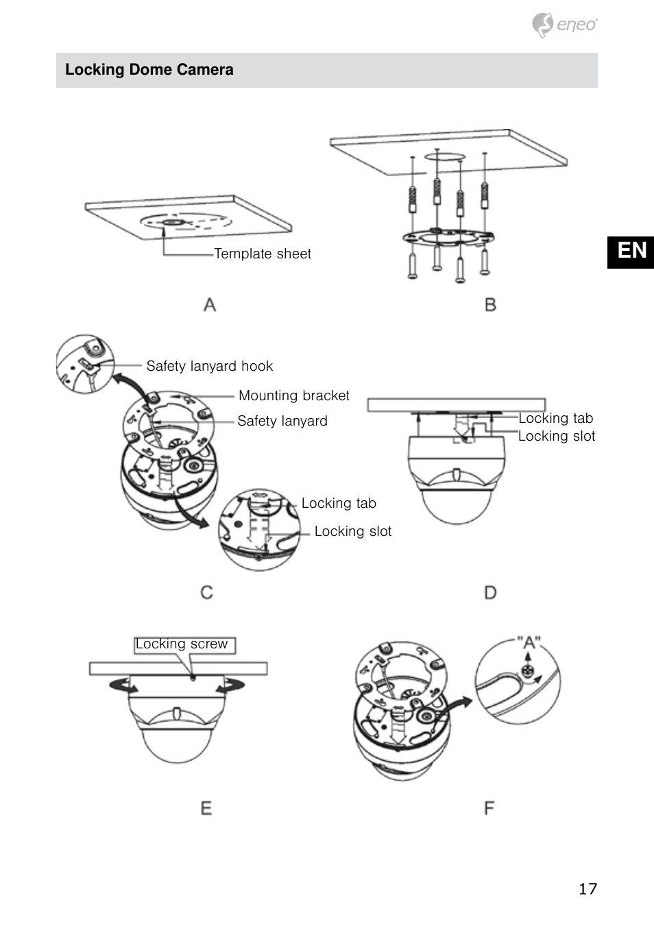 De en fr pl ru | Eneo HDD-1012PTZ1080 User Manual | Page 17 / 56