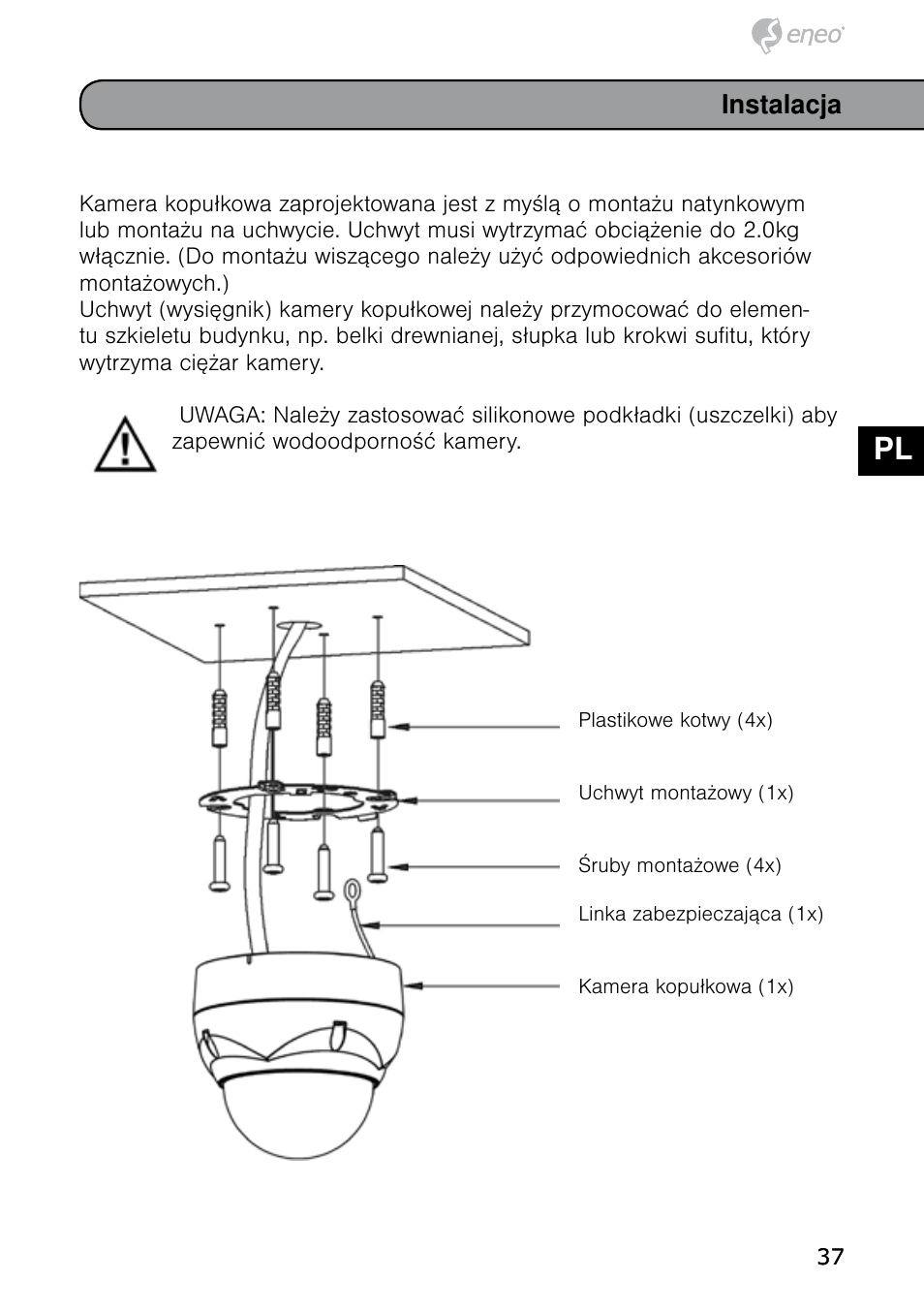 De en fr pl ru | Eneo HDD-1012PTZ1080 User Manual | Page 37 / 56