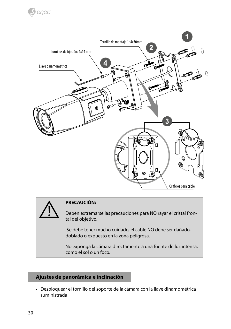 Eneo HDB-2280Z10IR D User Manual | Page 30 / 40