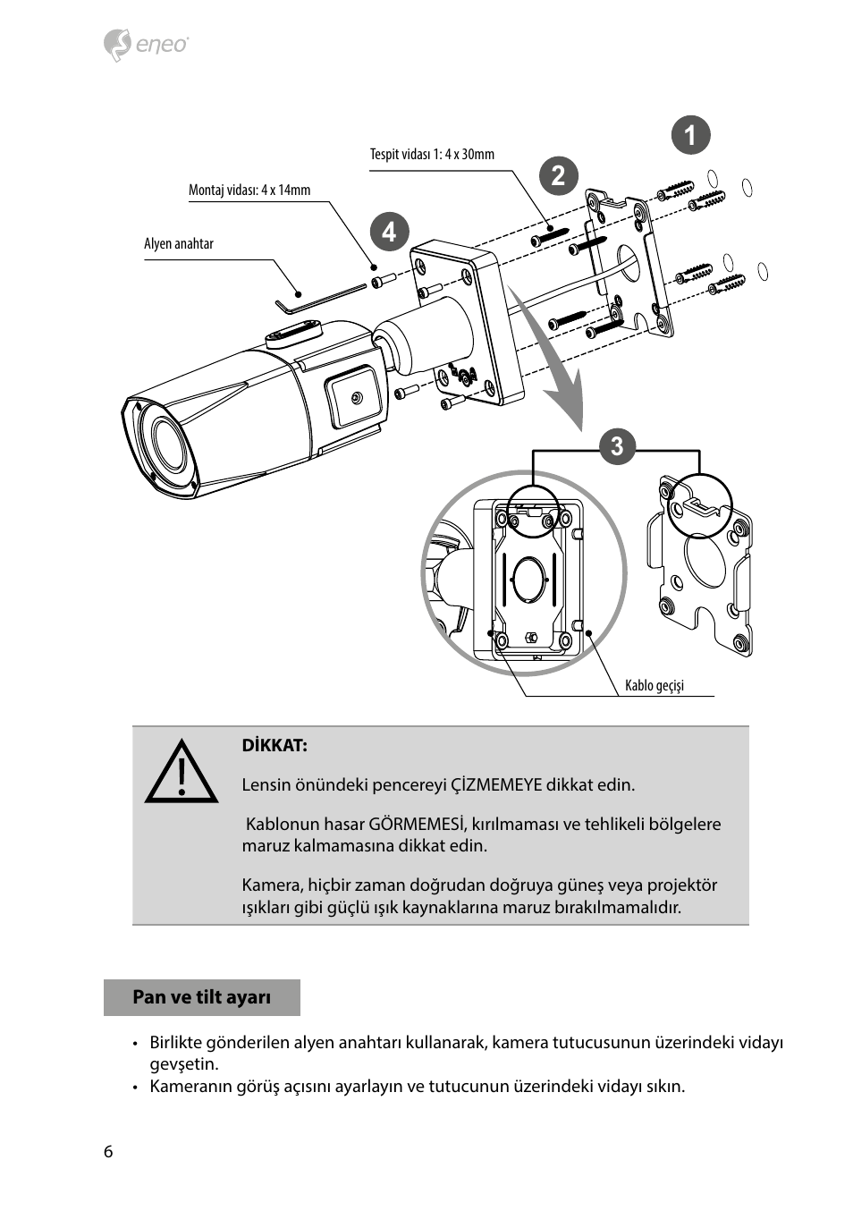 Eneo HDB-2280Z10IR D User Manual | Page 6 / 40