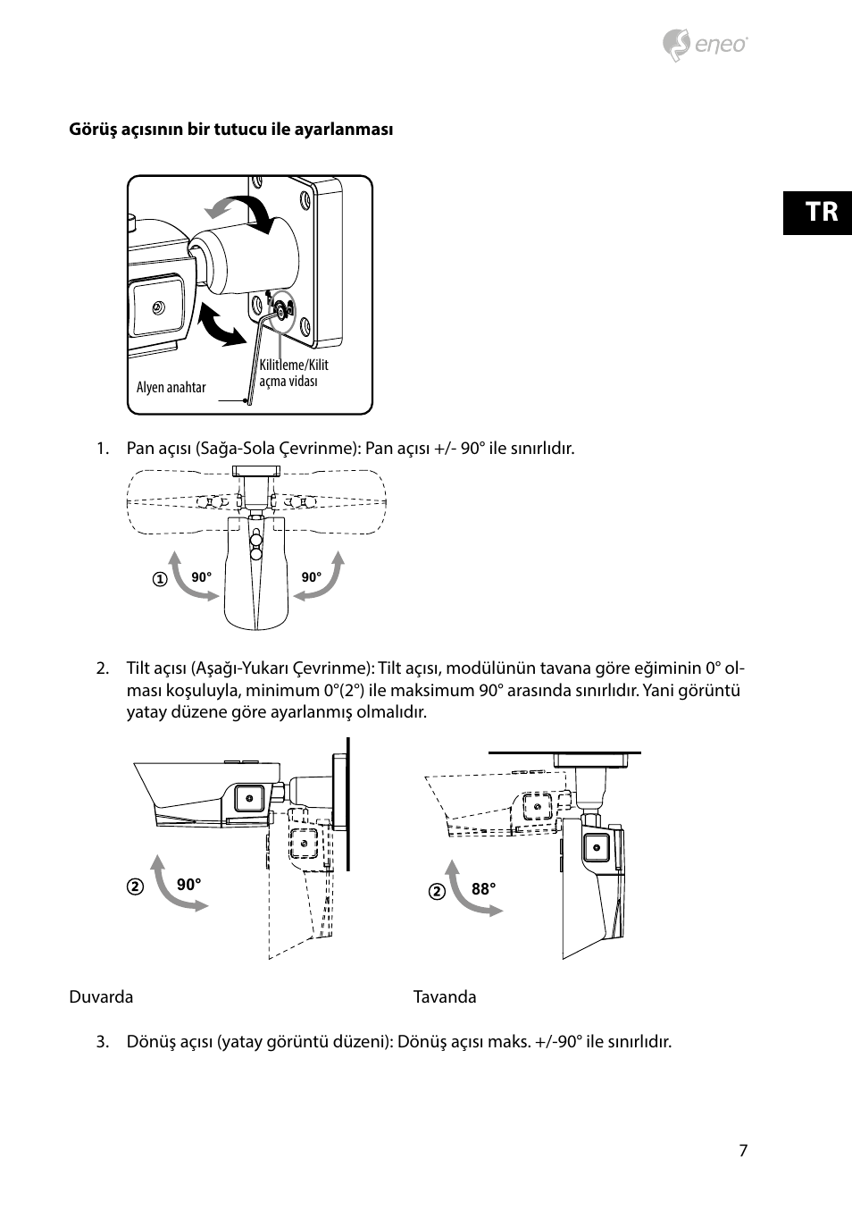 Eneo HDB-2280Z10IR D User Manual | Page 7 / 40