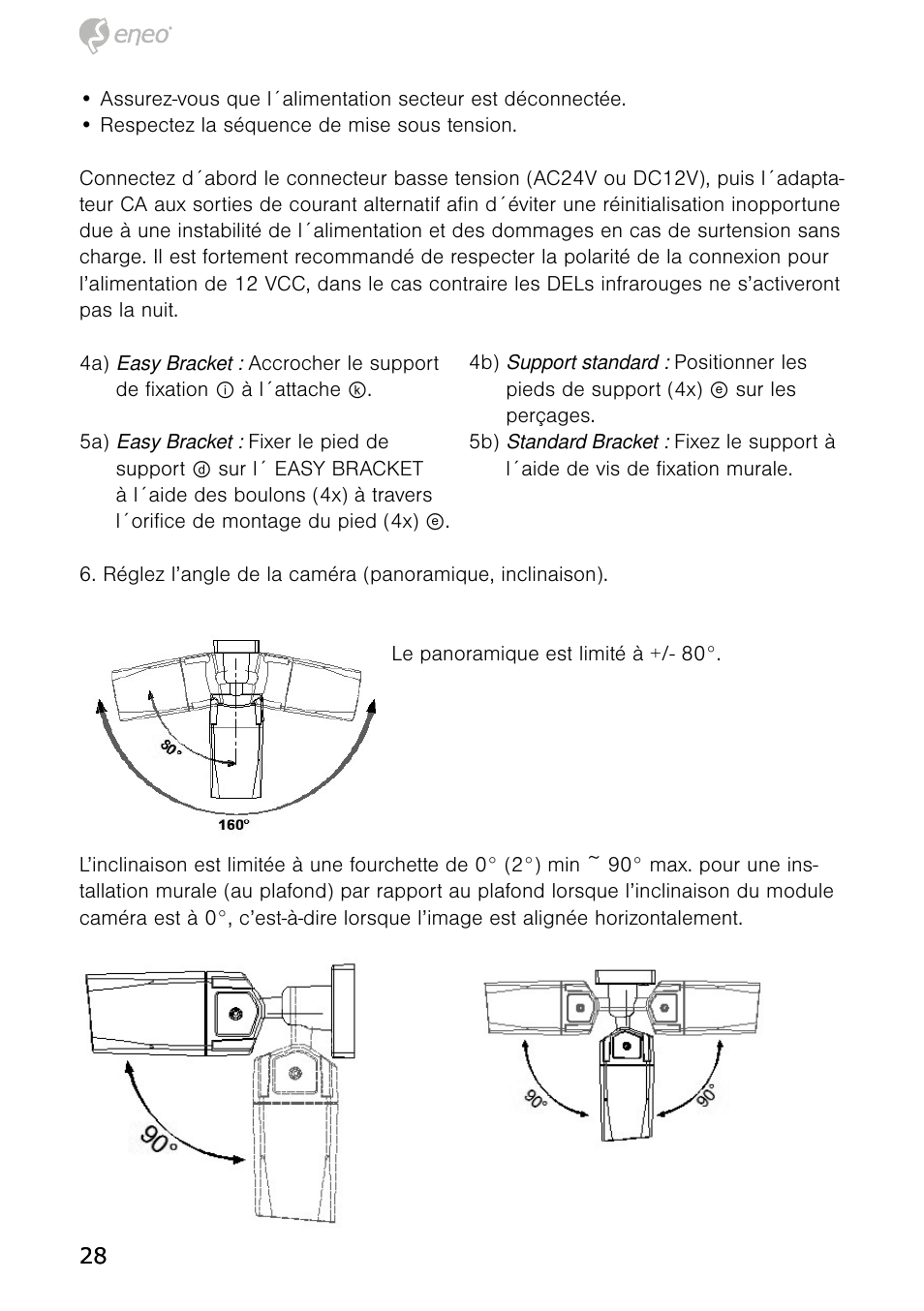 Eneo HDB-1080Z03IR B User Manual | Page 28 / 56