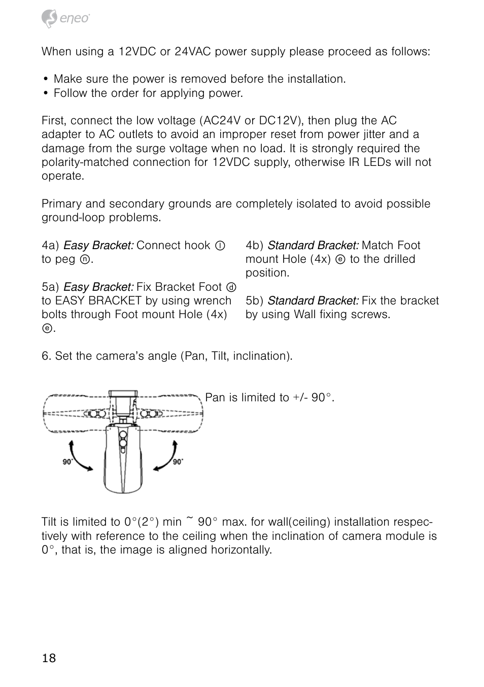 Eneo HDB-2080MIR User Manual | Page 18 / 60