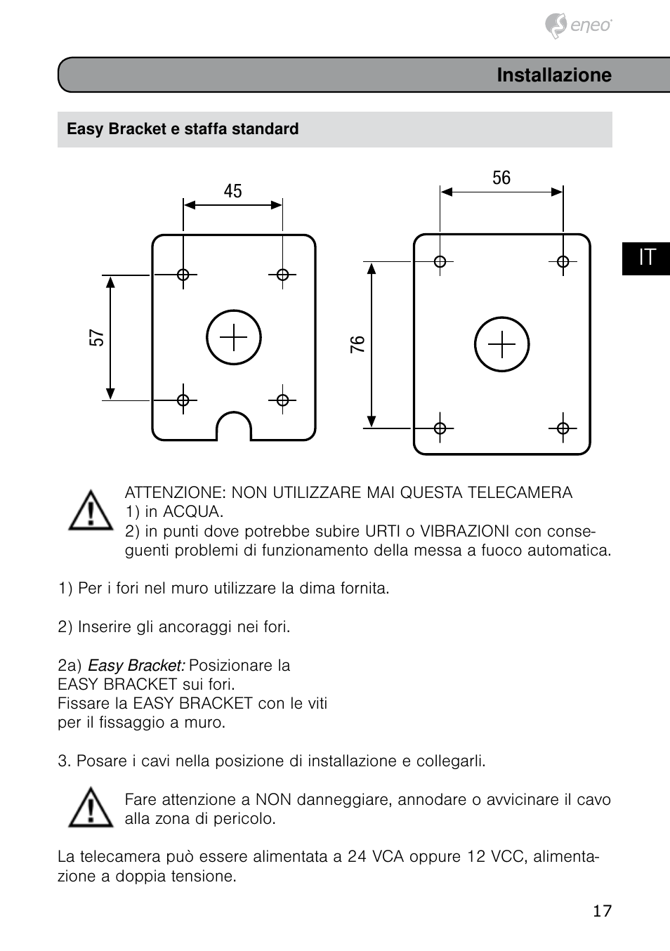 Tr it es ro | Eneo HDB-2080MIR User Manual | Page 17 / 36