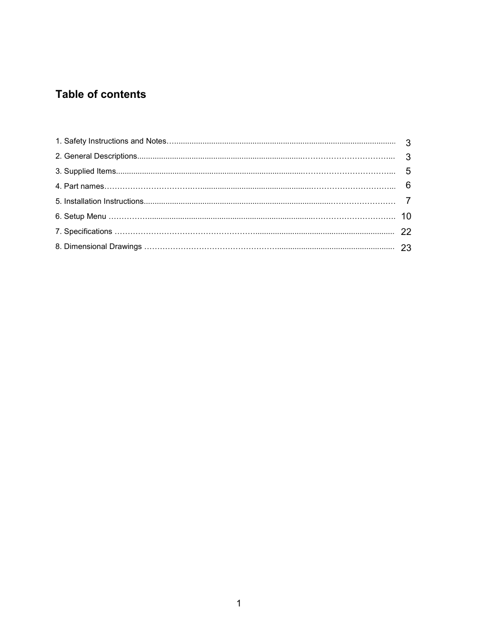 Eneo HDB-2080MIR User Manual | Page 2 / 25