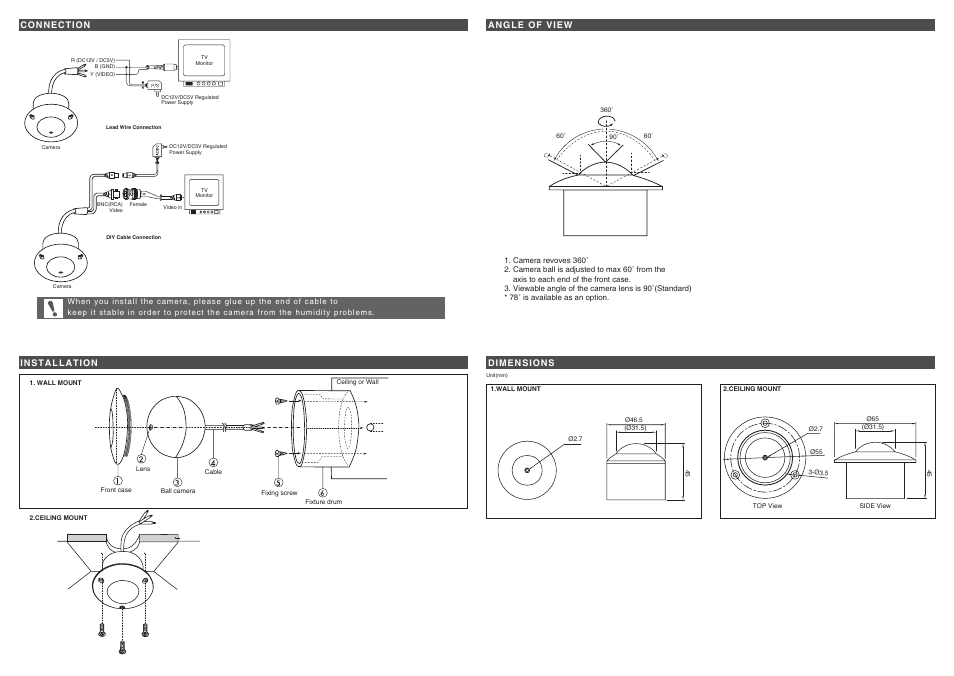 Eneo VKCD-134/HR B User Manual | Page 2 / 2