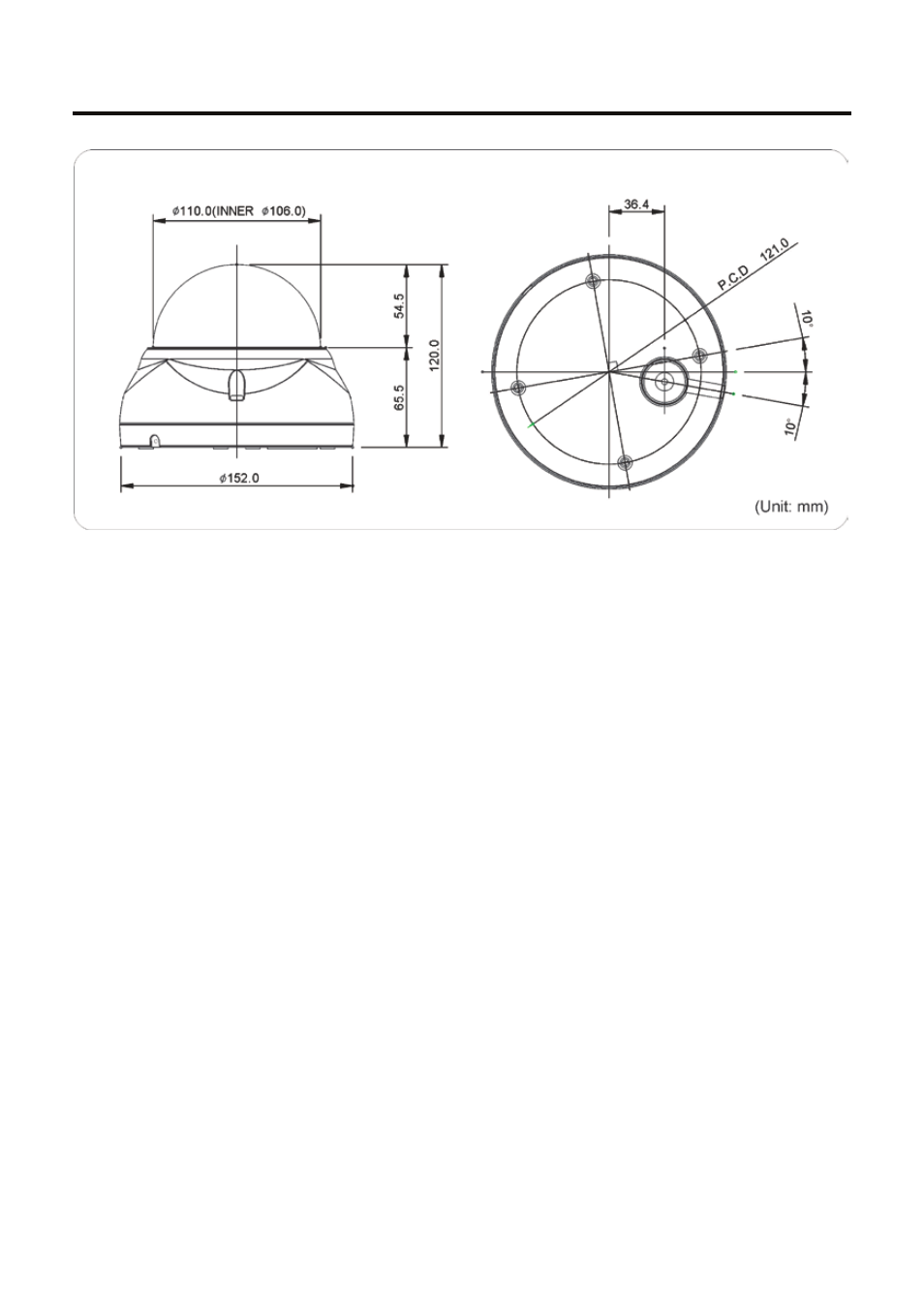 Abmessungen | Eneo VKCD-1416C User Manual | Page 23 / 73