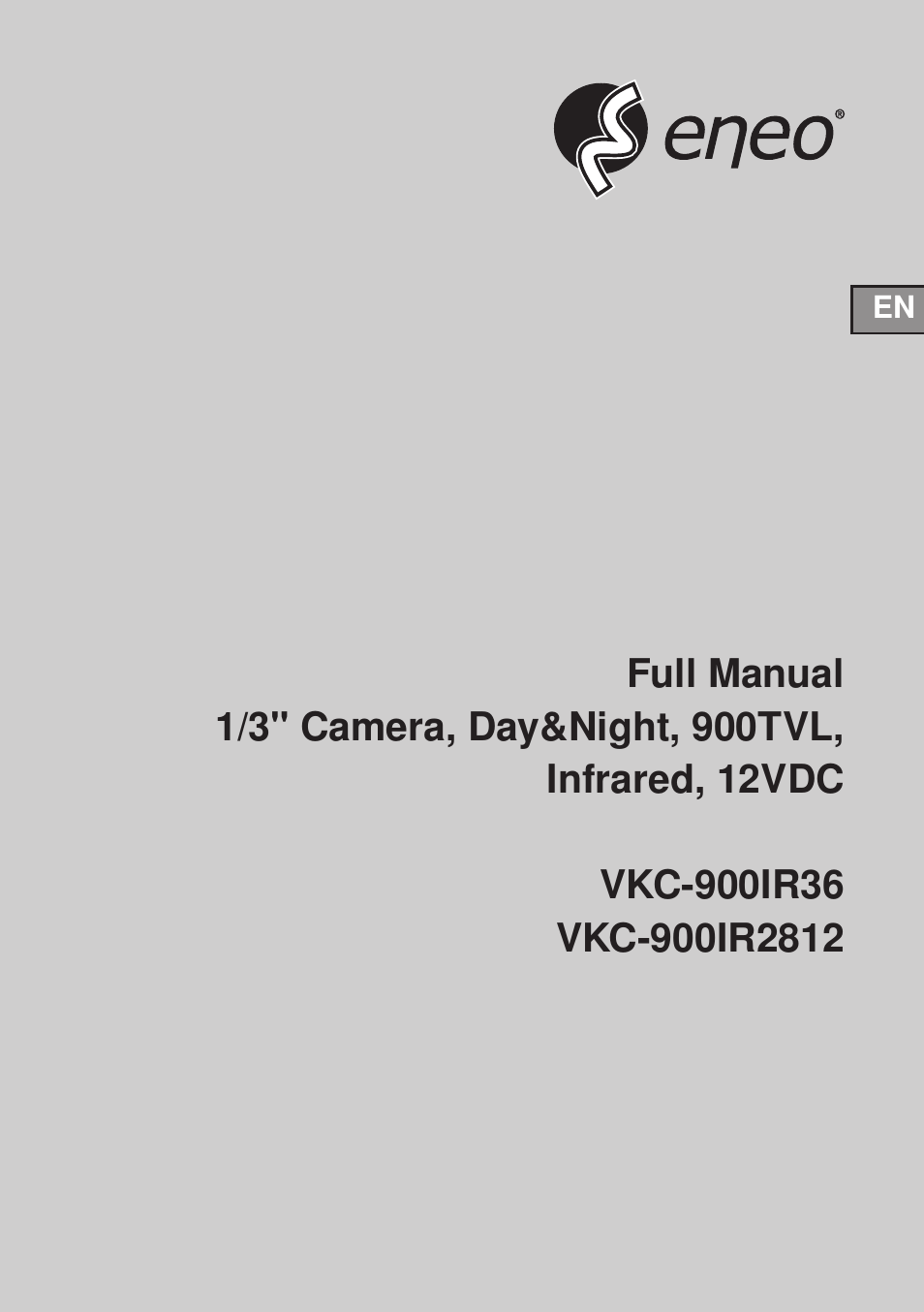 Eneo VKC-900IR36 User Manual | 16 pages