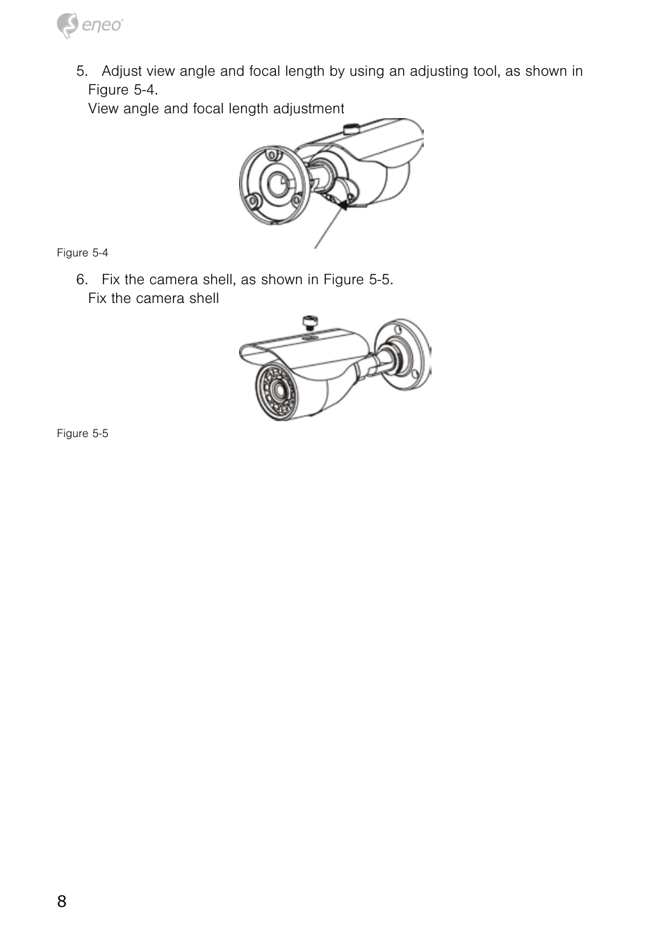 Eneo VKC-900IR36 User Manual | Page 9 / 16