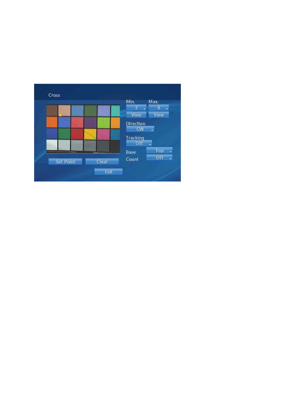4 cross, Cross | Eneo EDC-4222B User Manual | Page 31 / 72