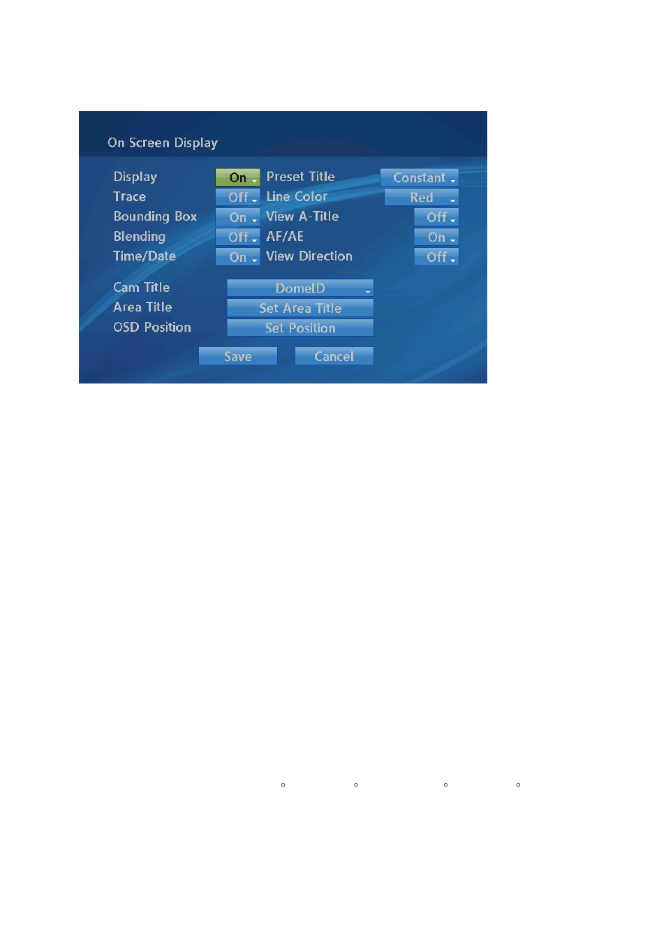 13 osd setup | Eneo EDC-4222B User Manual | Page 48 / 72