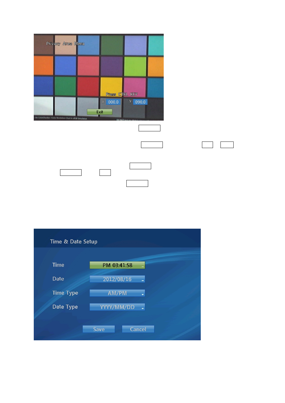 15 time & date setup | Eneo EDC-4222B User Manual | Page 51 / 72