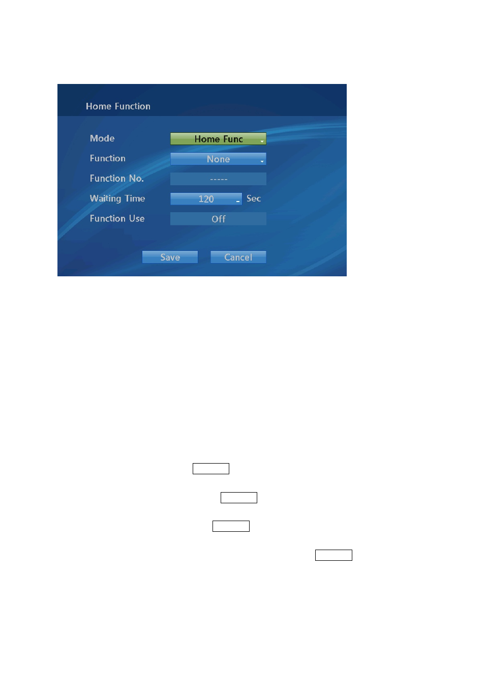 16 home function setup | Eneo EDC-4222B User Manual | Page 52 / 72